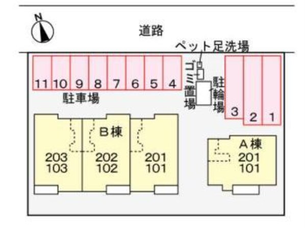 サニーヒル　久松台Ｂの物件外観写真